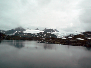 Jotunheimen hoogvlakte, gletsjer