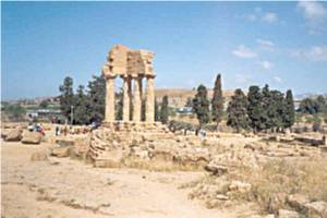 tempel van Castor en Pollux